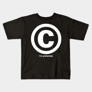 Copyright Symbol Kids T-Shirt